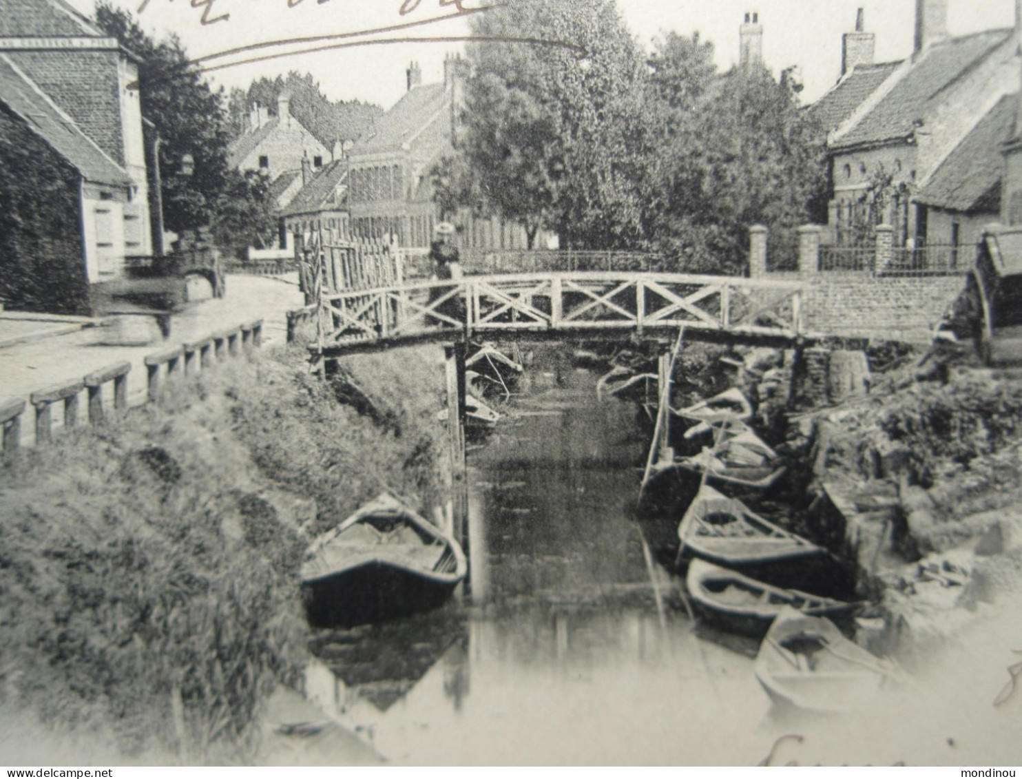 Cpa Faubourg De Lyzel - Saint-Omer, Précurseur. 1904 - Saint Omer