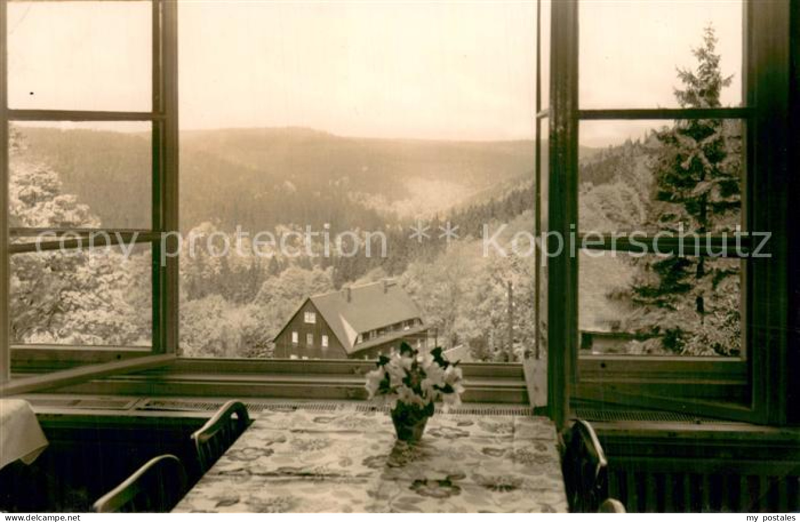 73750025 Baerenfels Erzgebirge Handwerkerheim Spitzberg Baude Blick Ins Poebelta - Altenberg