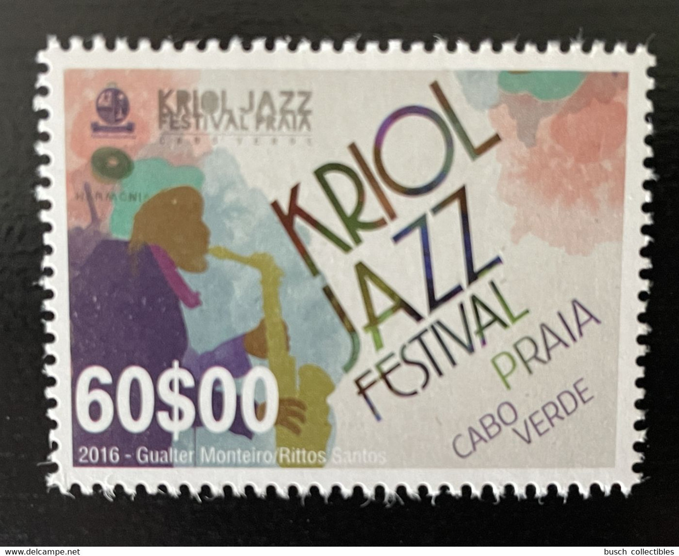 Cape Verde Cabo Verde 2016 Mi. 1039 Kriol Jazz Festival Music Musique Musik - Cap Vert