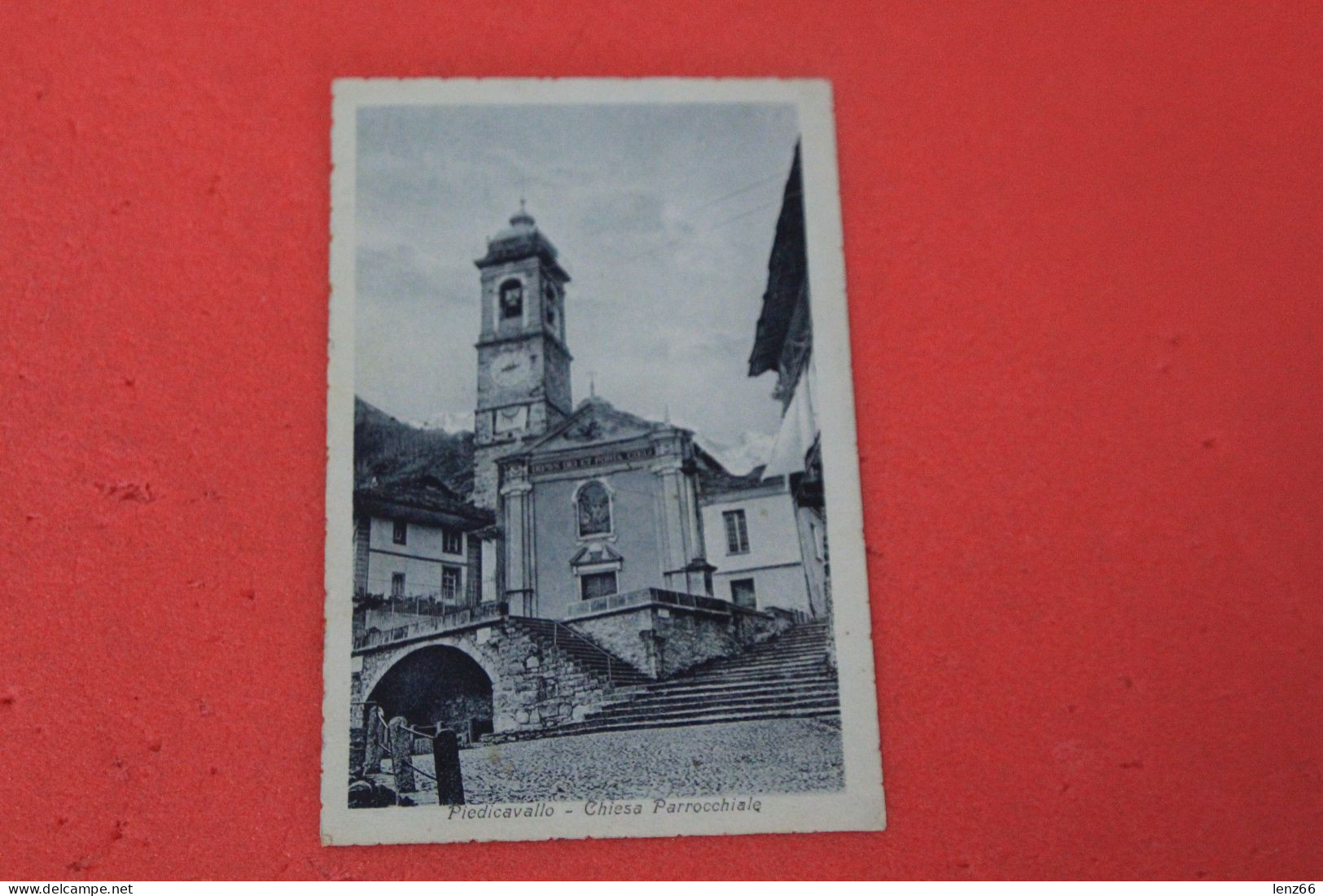 Biella Piedicavallo La Chiesa Parrocchia 1921 Ed. Bonda - Biella