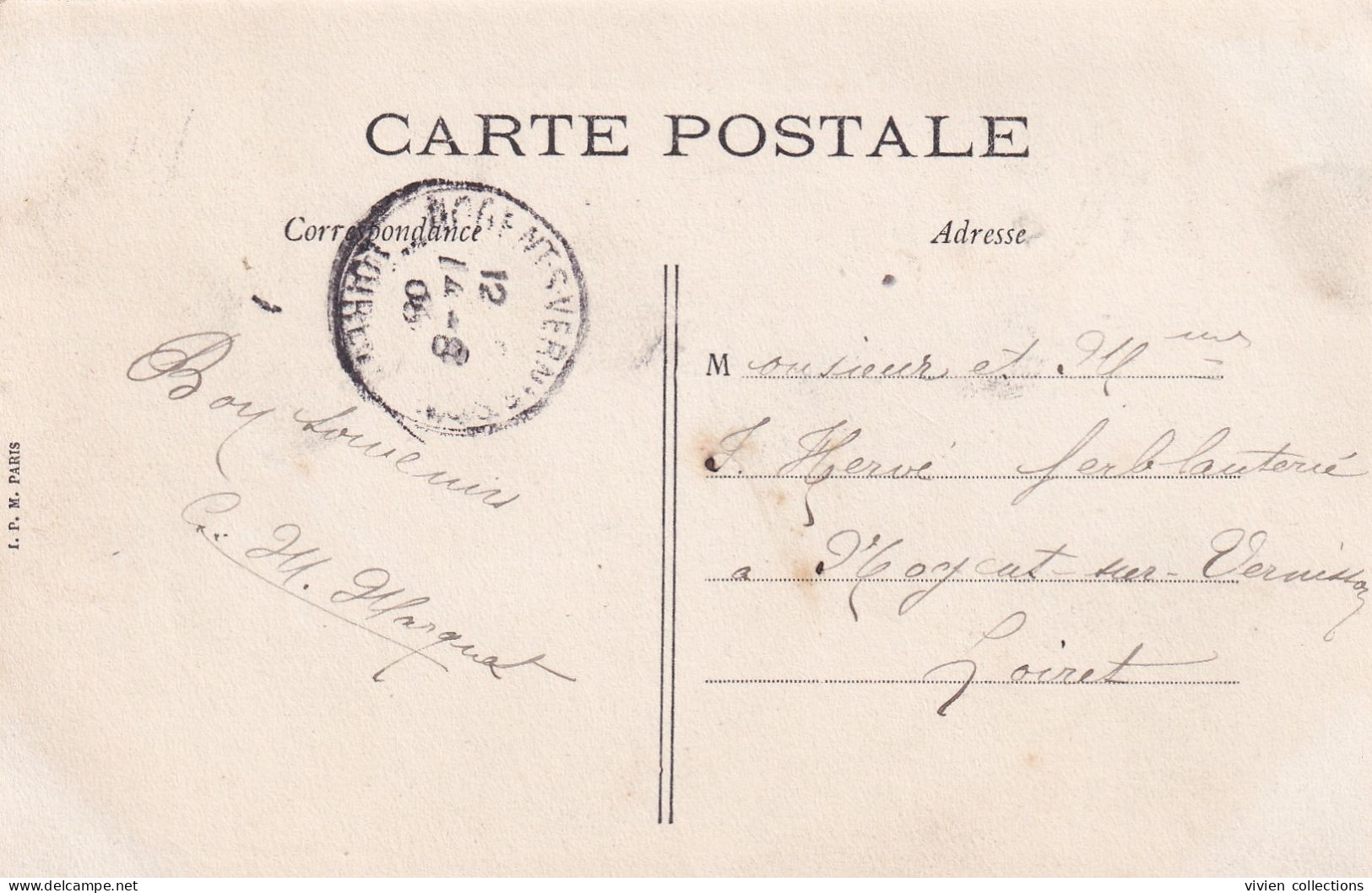 Genillé (37 Indre Et Loire) Ferme De La Crépinière Et Ses Communs - édit. Sauvageot Circulée En 1908 - Genillé