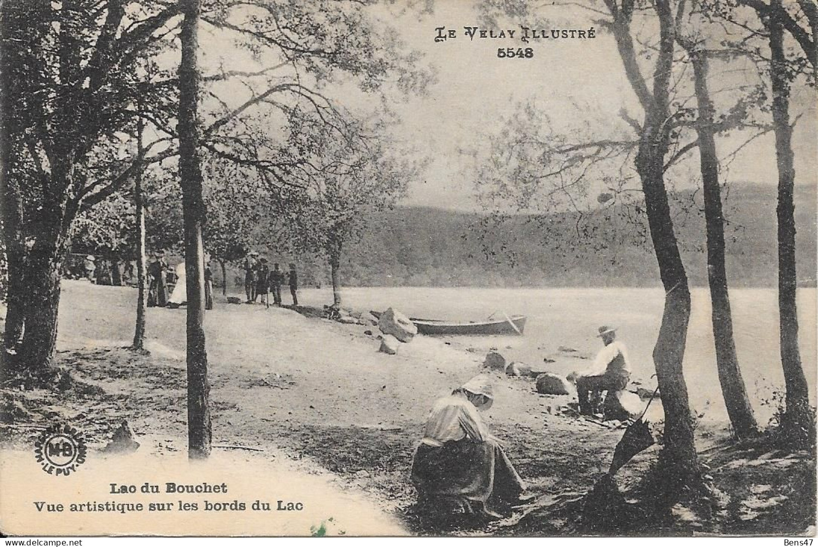 43 Lao Du Bouchet Vue Artistique Sur Les Bords Du Lac - Andere & Zonder Classificatie