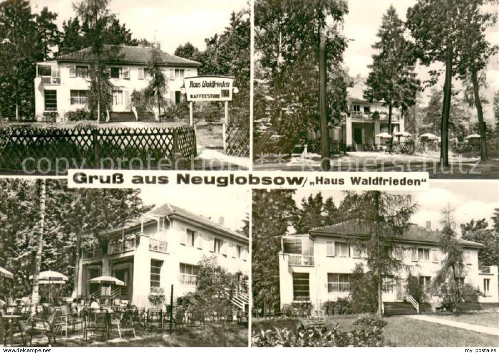 73749754 Neuglobsow Haus Waldfrieden Freiterrasse Neuglobsow - Neuglobsow