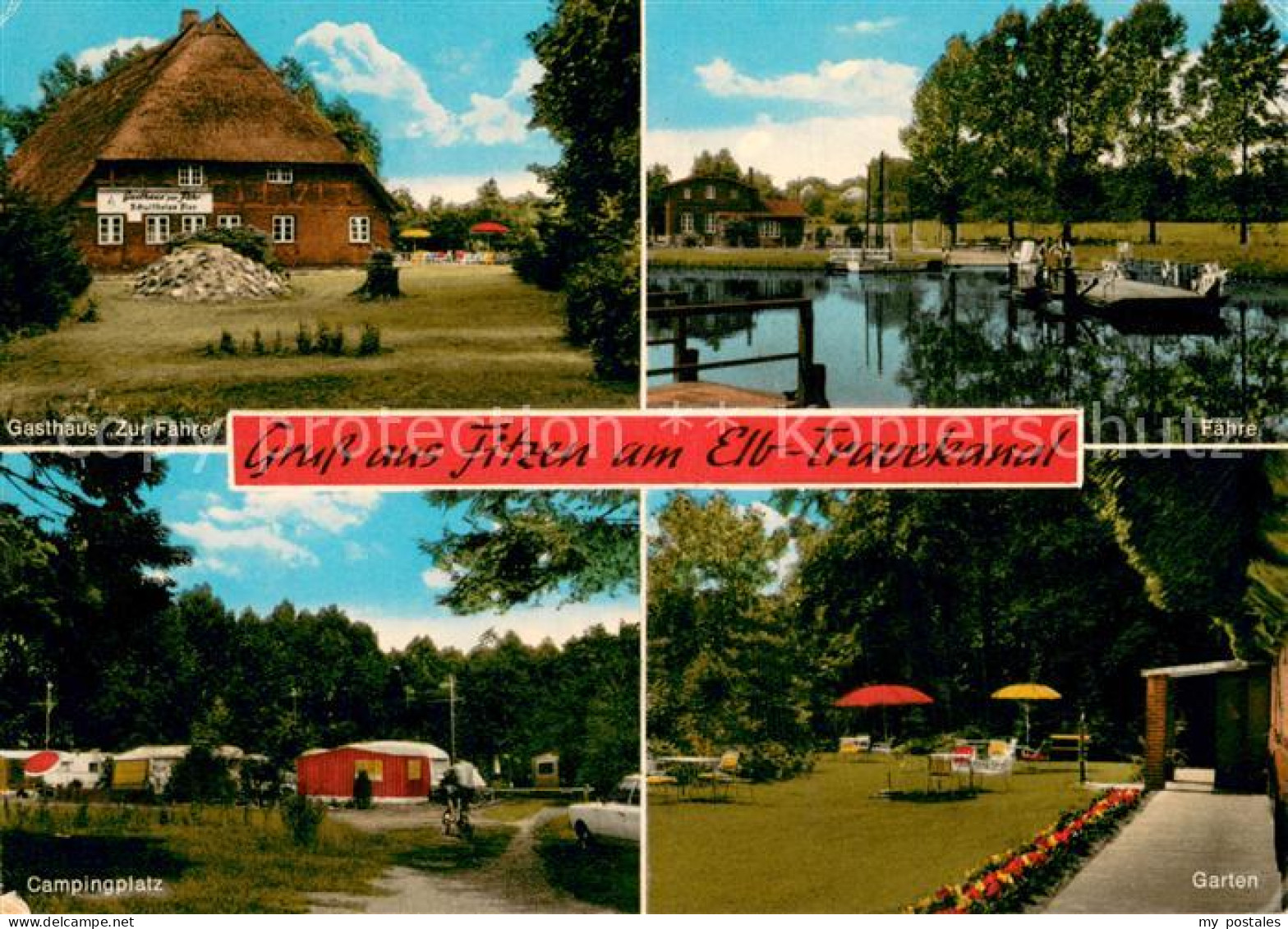 73749715 Fitzen Gasthaus Zur Faehre Campingplatz Faehre Garten Fitzen - Other & Unclassified