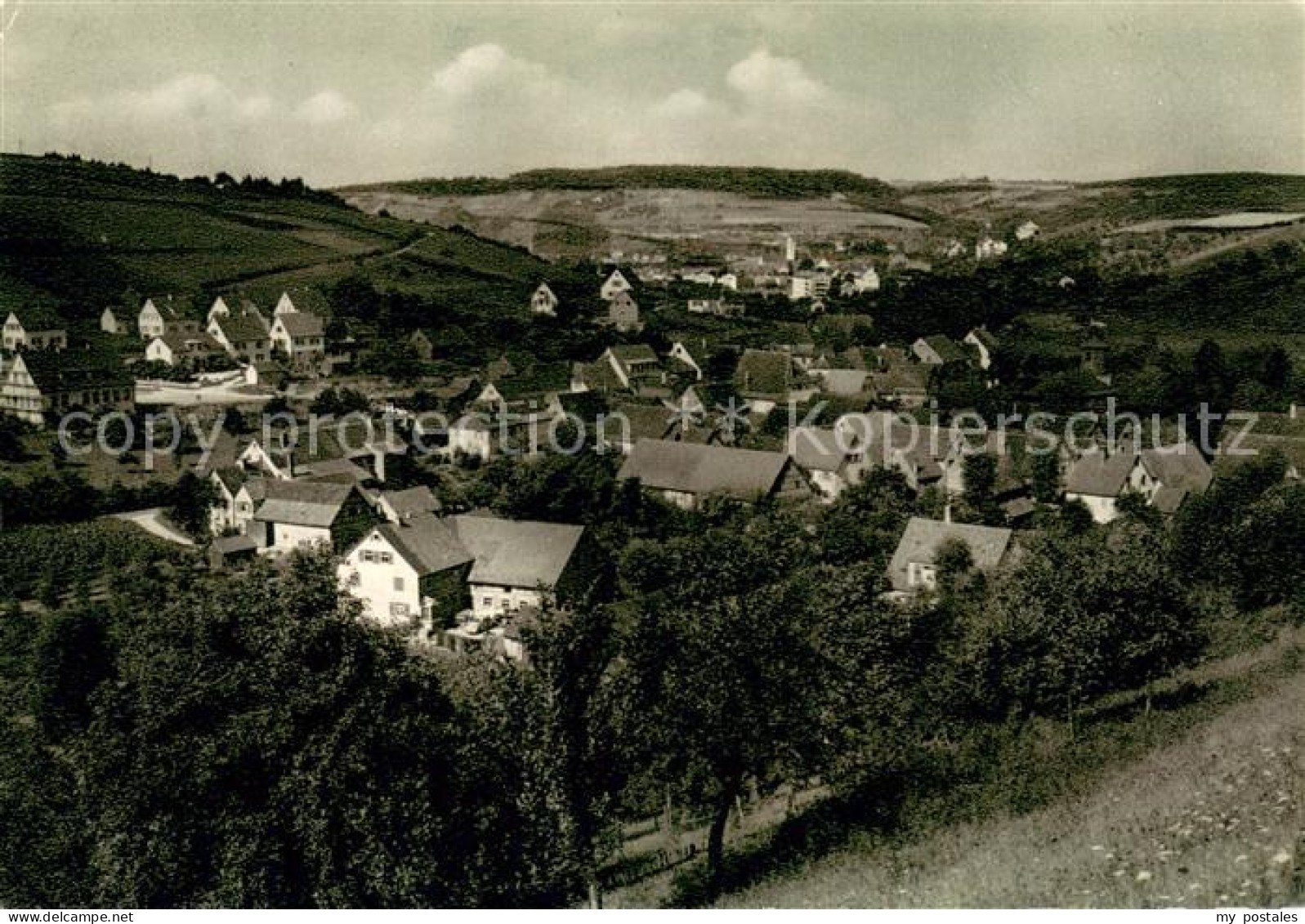 73749703 Neunkirchen Bad Mergentheim Panorama Mit Gasthaus Zum Loewen Neunkirche - Bad Mergentheim