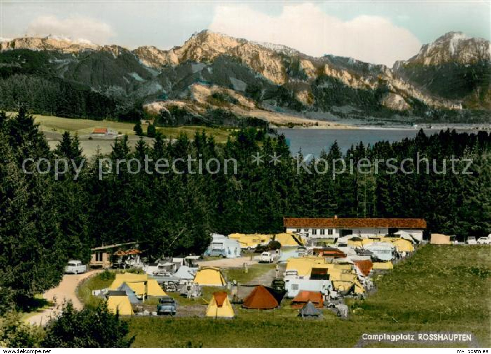 73749673 Rosshaupten Forggensee Campingplatz Geiselstein Gumpenkarspitze Brandne - Altri & Non Classificati