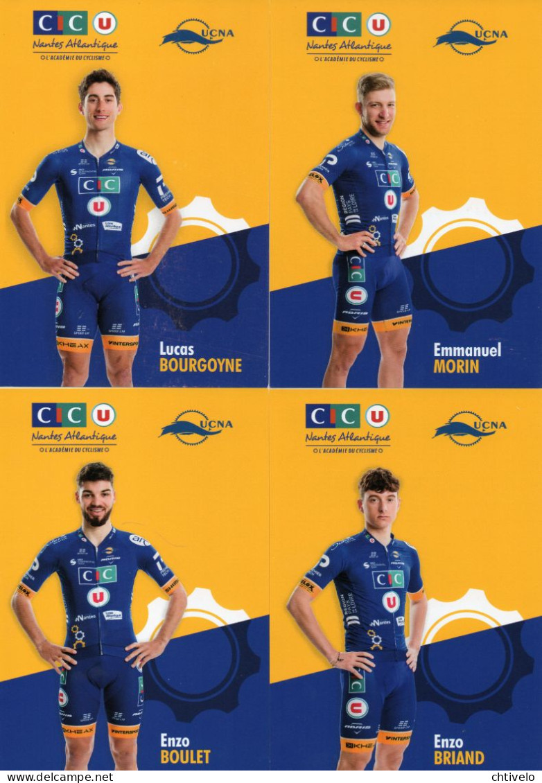 Cyclisme, Serie CIC Nantes U Conti 2023, 14 Cartes - Cyclisme