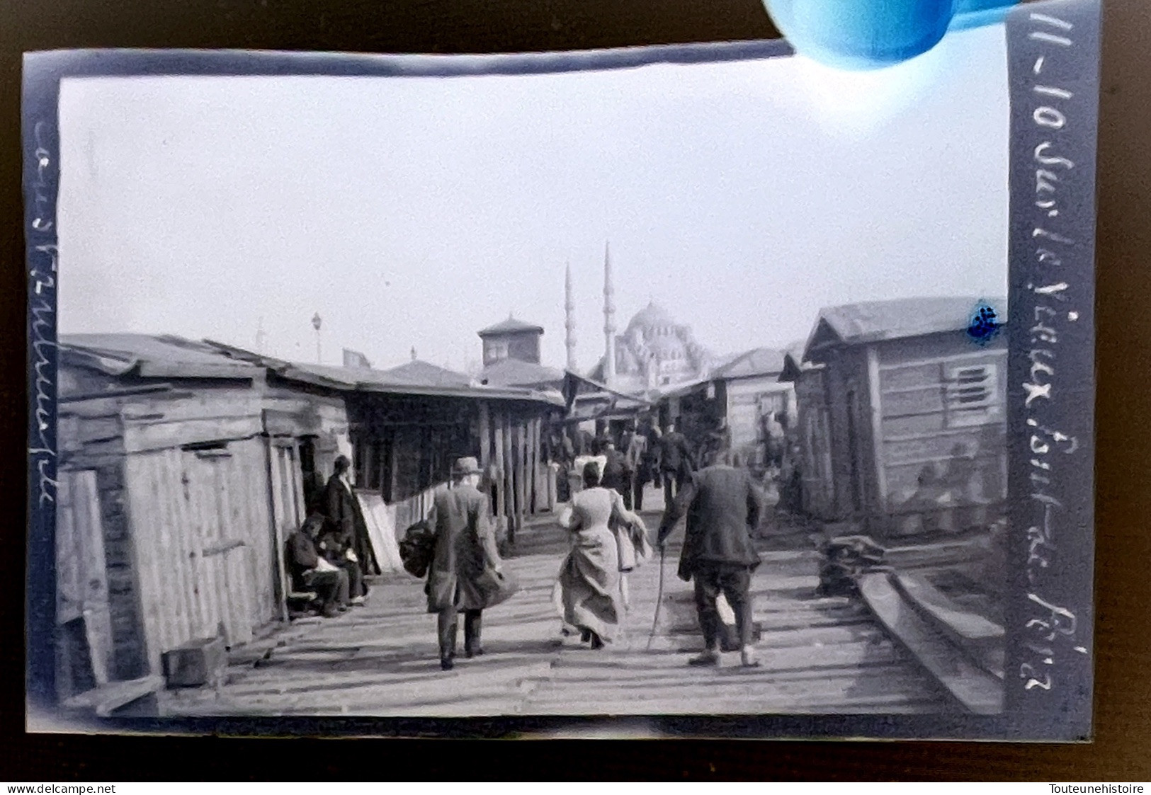 LOT Photographies Istanbul Négatifs Turquie Constantinople Bosphore 1909 - Places