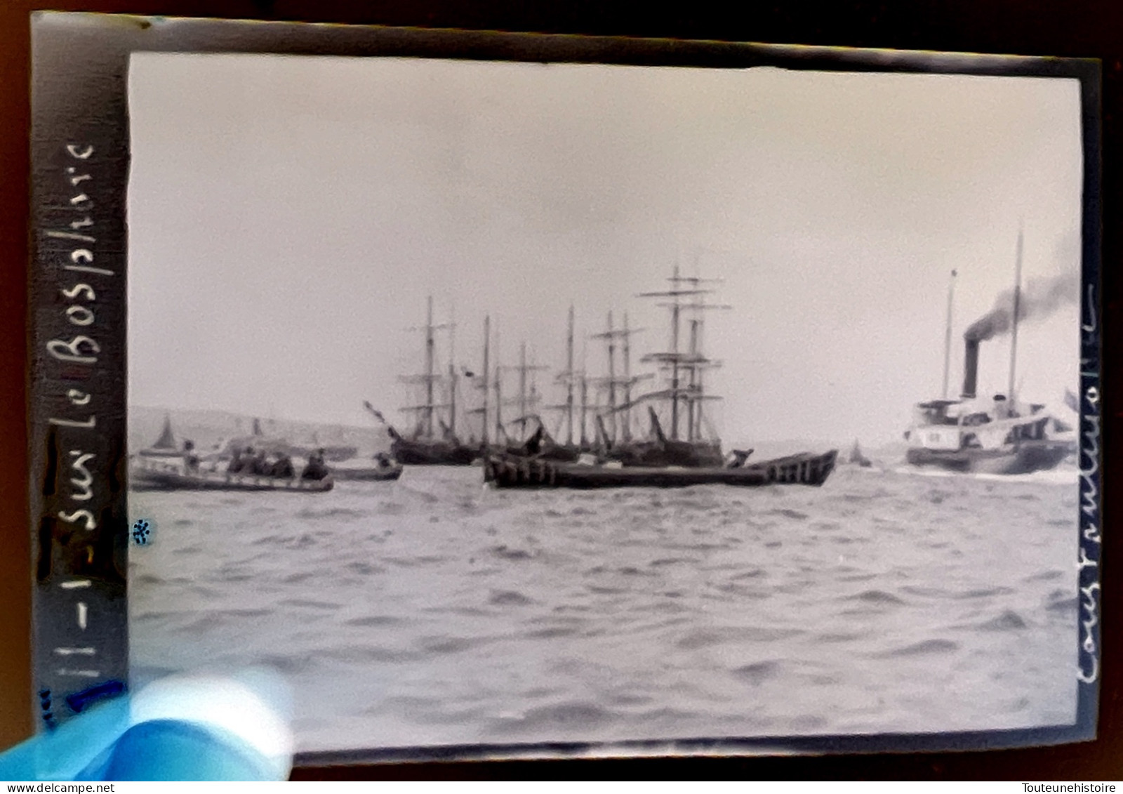 LOT Photographies Istanbul Négatifs Turquie Constantinople Bosphore 1909 - Places