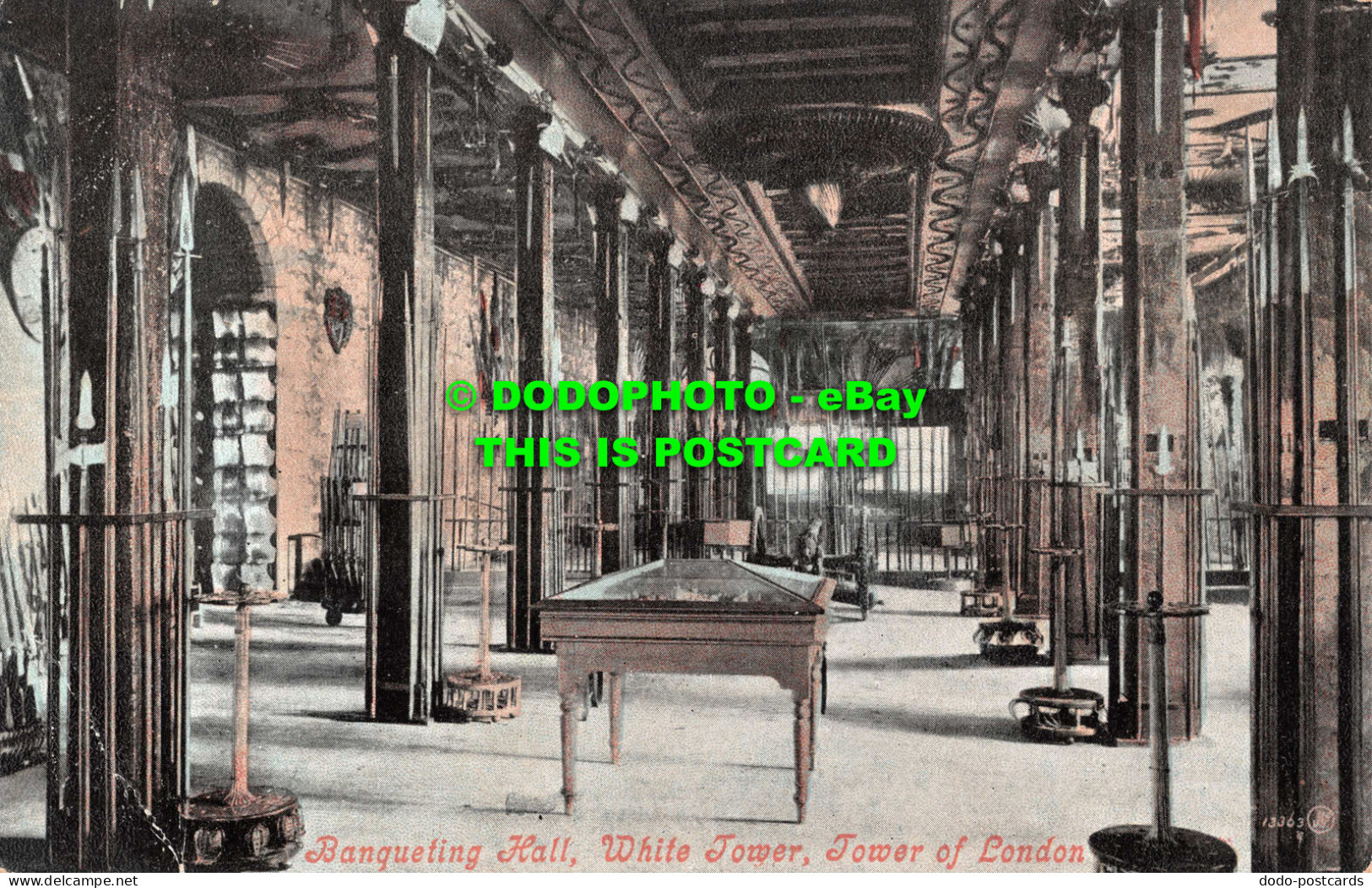 R541407 Banqueting Hall. White Tower. Tower Of London. 13363. Valentines Series - Other & Unclassified