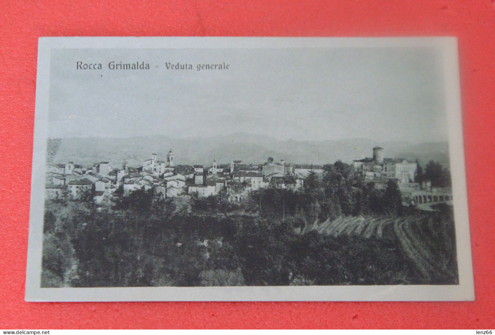 Alessandria Rocca Grimalda 1923 Ed. Righetti - Alessandria