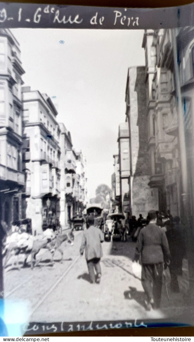 LOT Photographies Istanbul négatifs Turquie Constantinople bosphore 1909