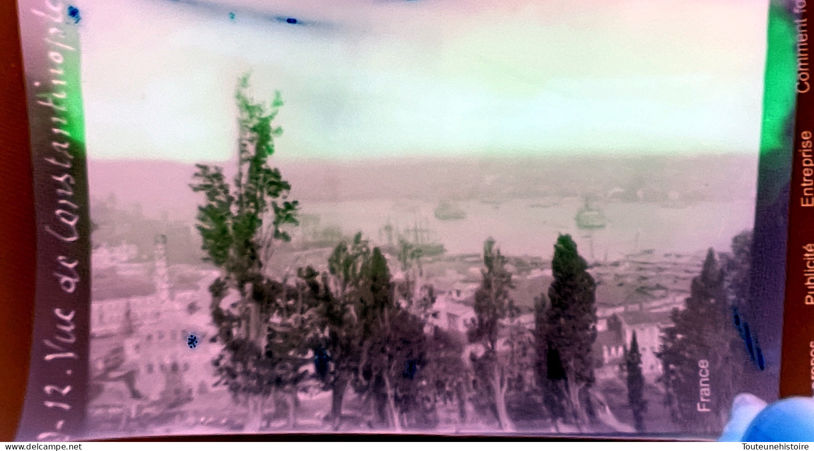 LOT Photographies Istanbul négatifs Turquie Constantinople bosphore 1909