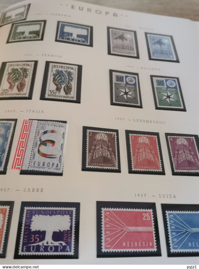 Europa CEPT 1956 - 2001 Complete MNH Postfris ** In 4 Albums** - Collections (en Albums)
