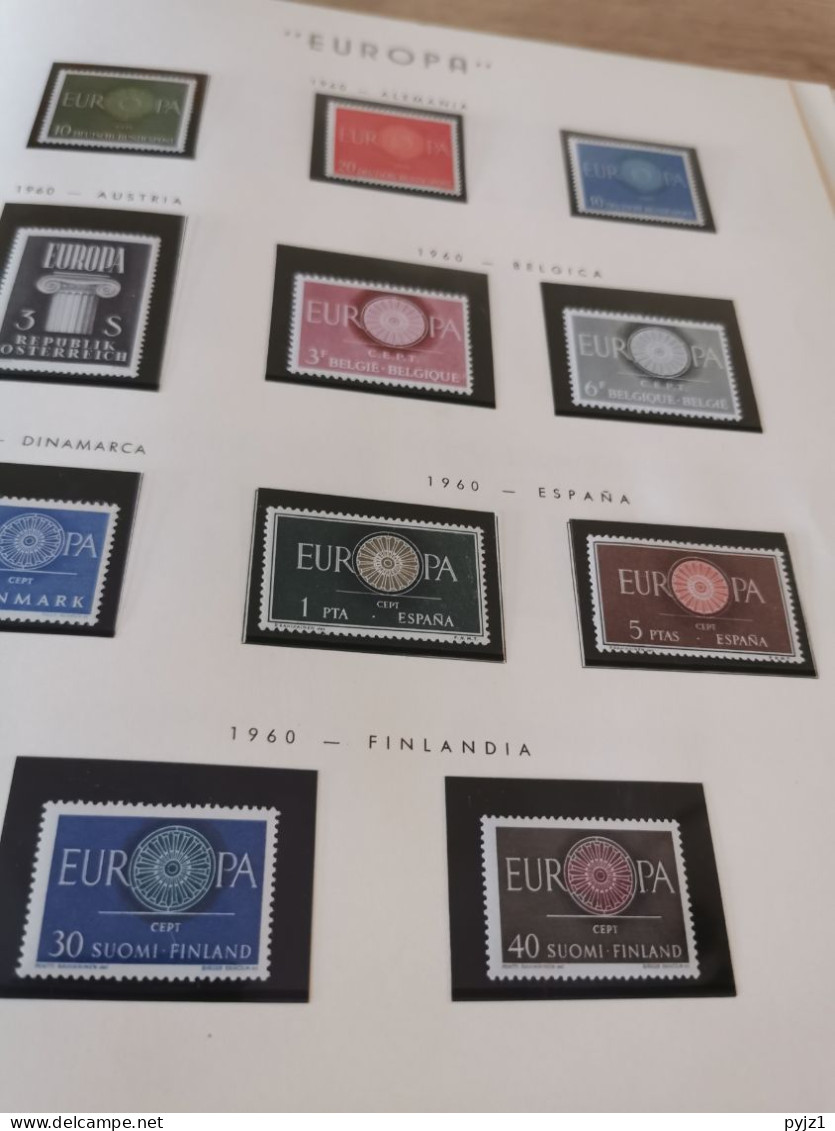 Europa CEPT 1956 - 2001 complete MNH postfris ** in 4 albums**