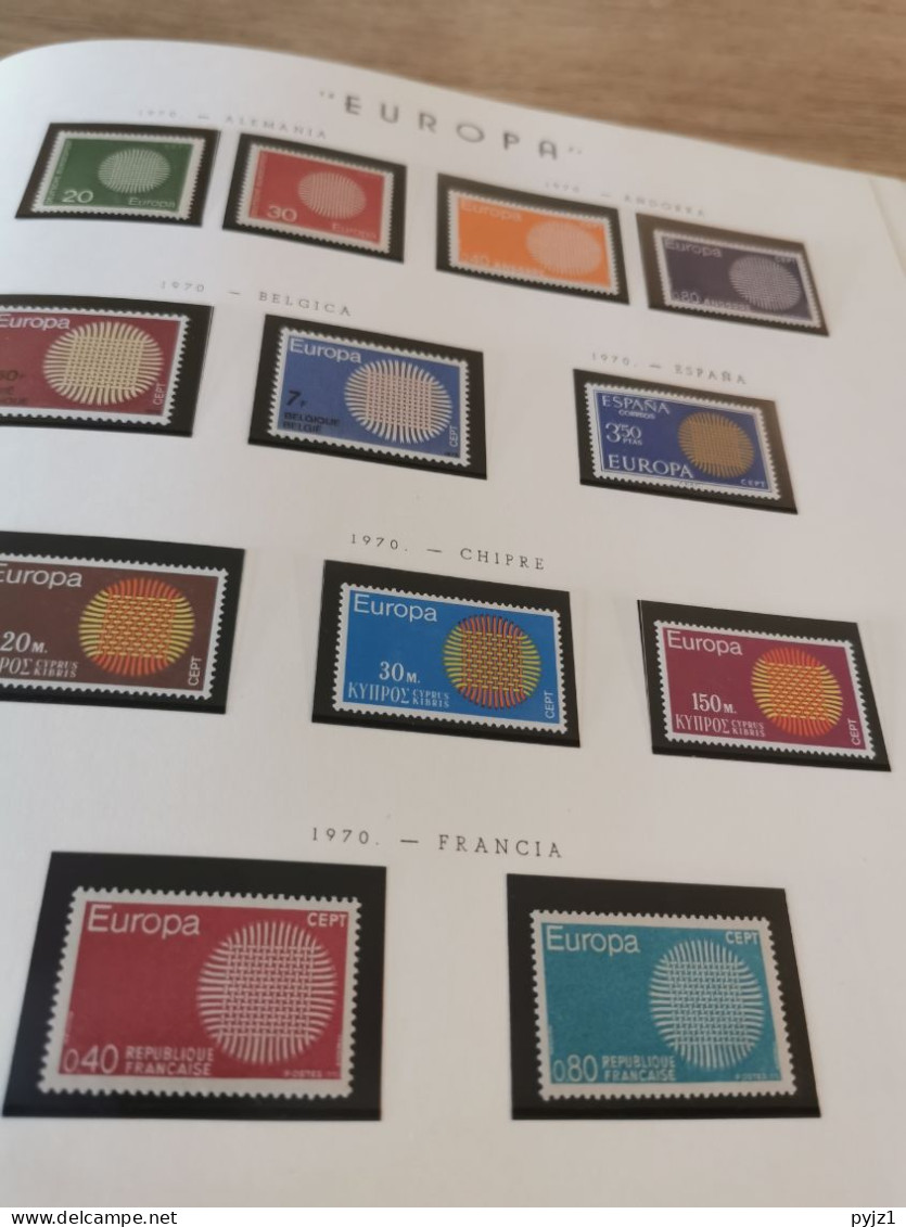 Europa CEPT 1956 - 2001 complete MNH postfris ** in 4 albums**