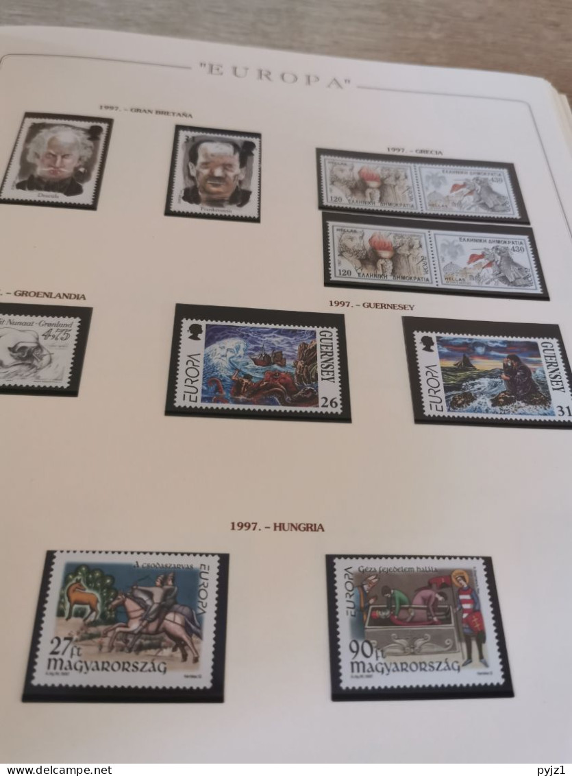 Europa CEPT 1956 - 2001 complete MNH postfris ** in 4 albums**