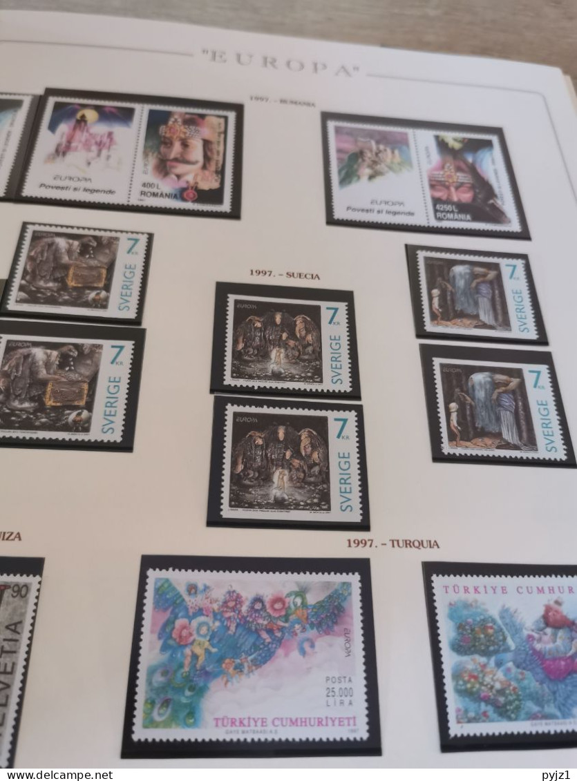 Europa CEPT 1956 - 2001 complete MNH postfris ** in 4 albums**