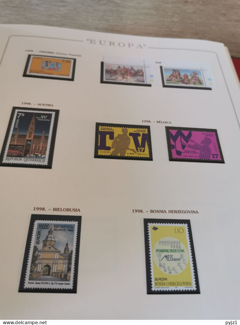 Europa CEPT 1956 - 2001 complete MNH postfris ** in 4 albums**