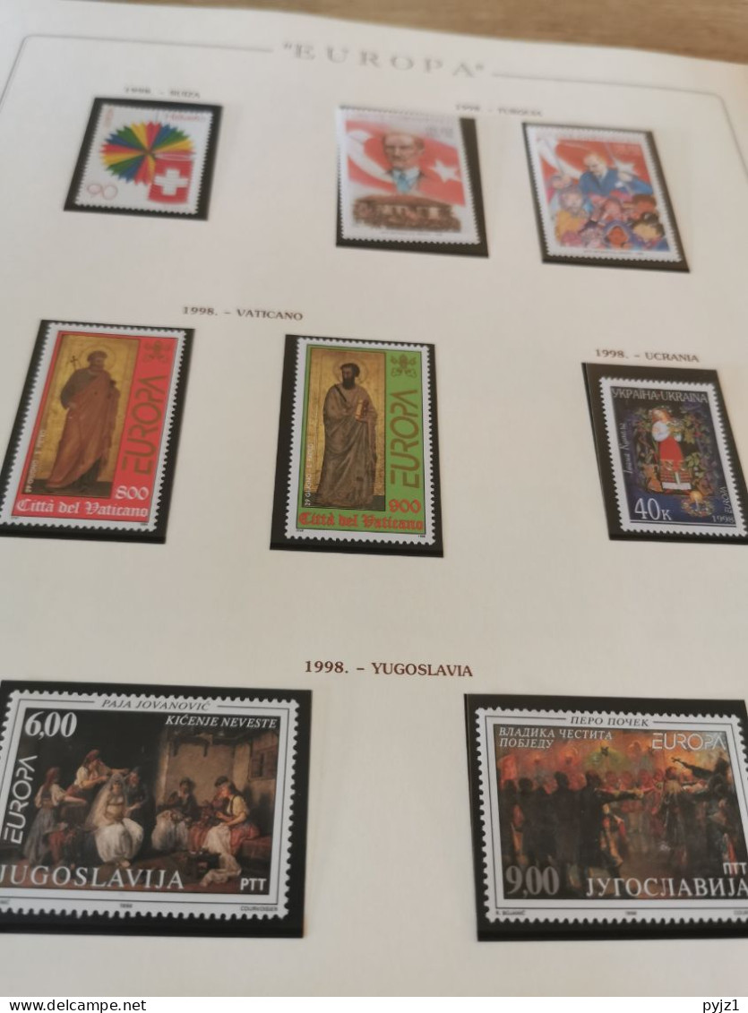 Europa CEPT 1956 - 2001 complete MNH postfris ** in 4 albums**