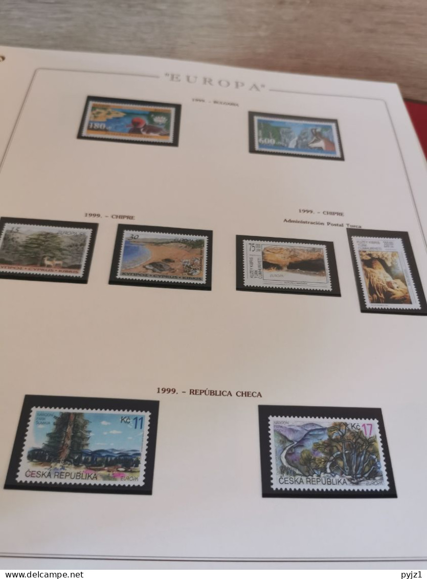 Europa CEPT 1956 - 2001 complete MNH postfris ** in 4 albums**