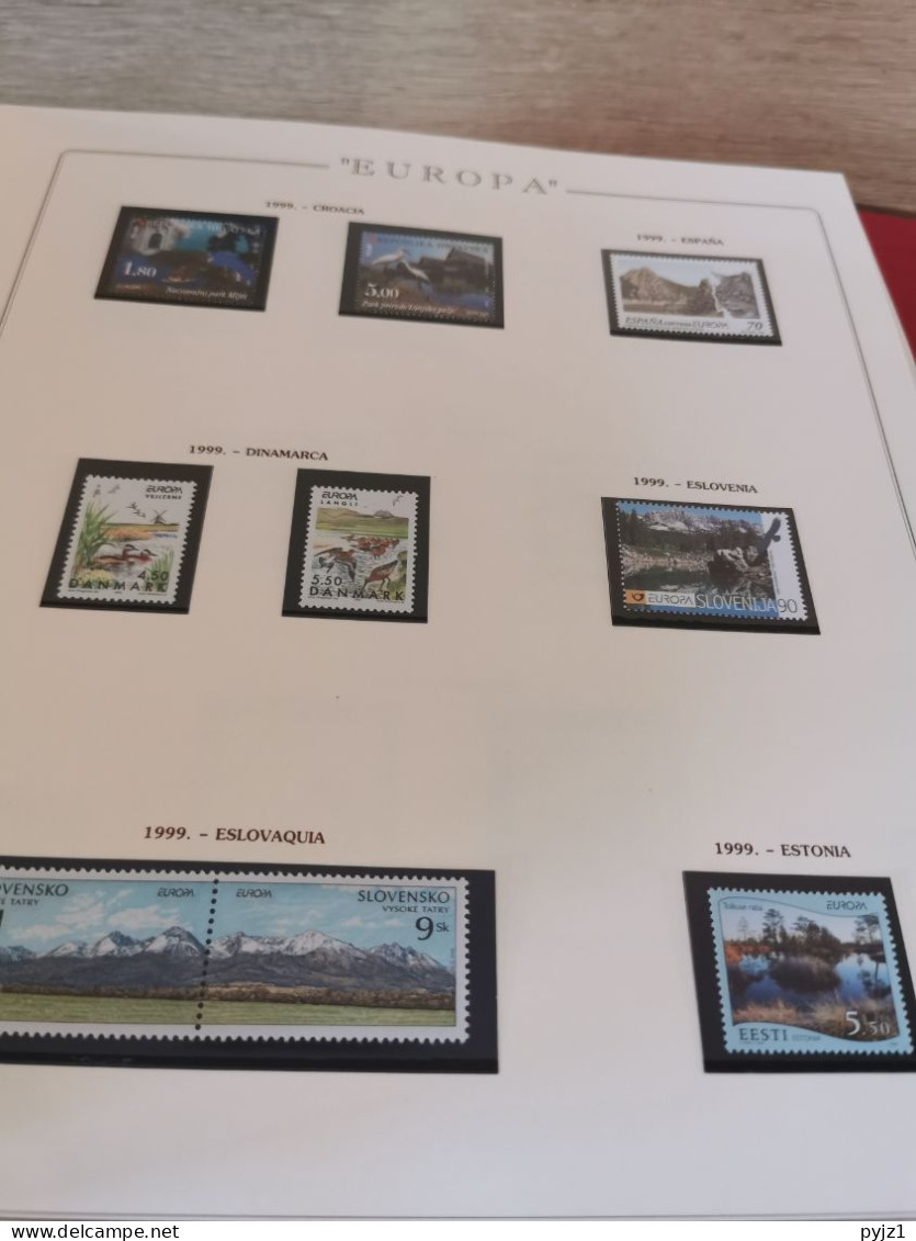 Europa CEPT 1956 - 2001 complete MNH postfris ** in 4 albums**