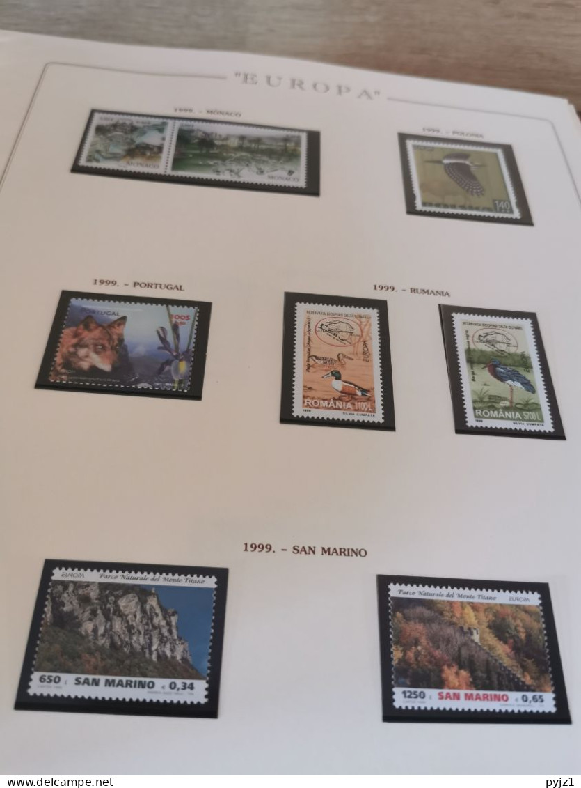 Europa CEPT 1956 - 2001 complete MNH postfris ** in 4 albums**