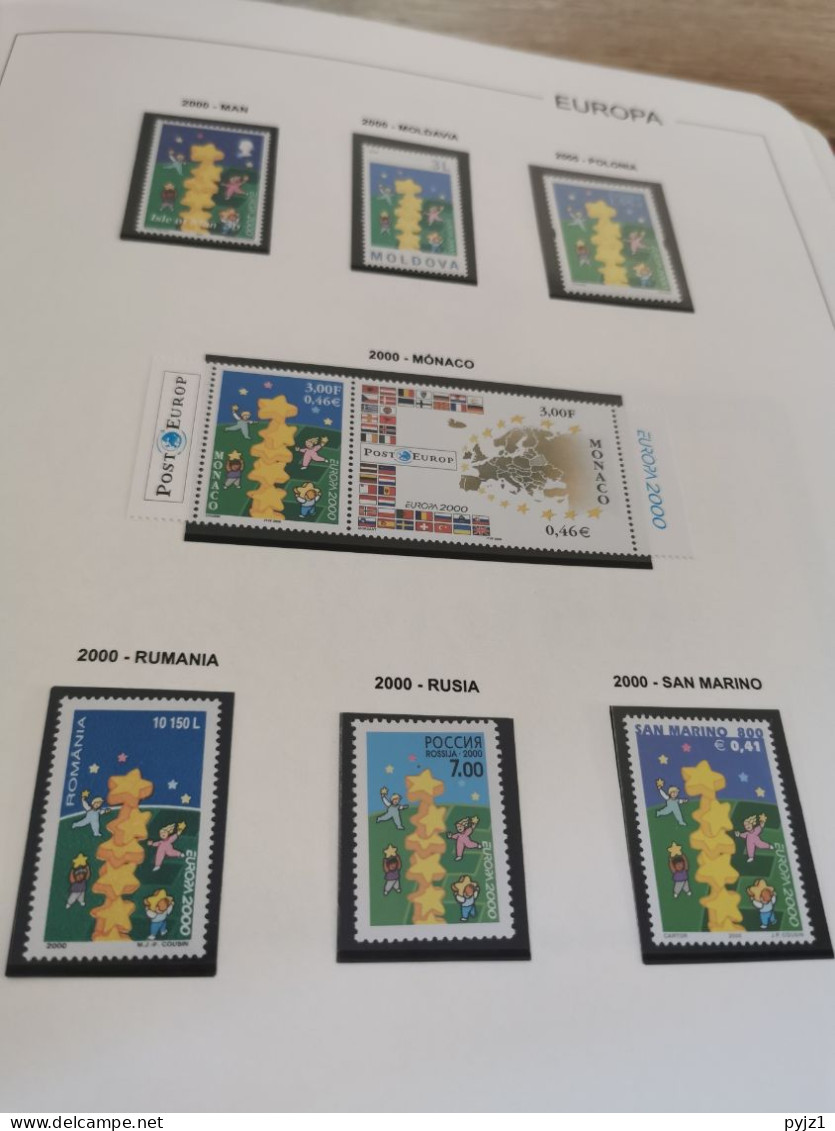 Europa CEPT 1956 - 2001 complete MNH postfris ** in 4 albums**