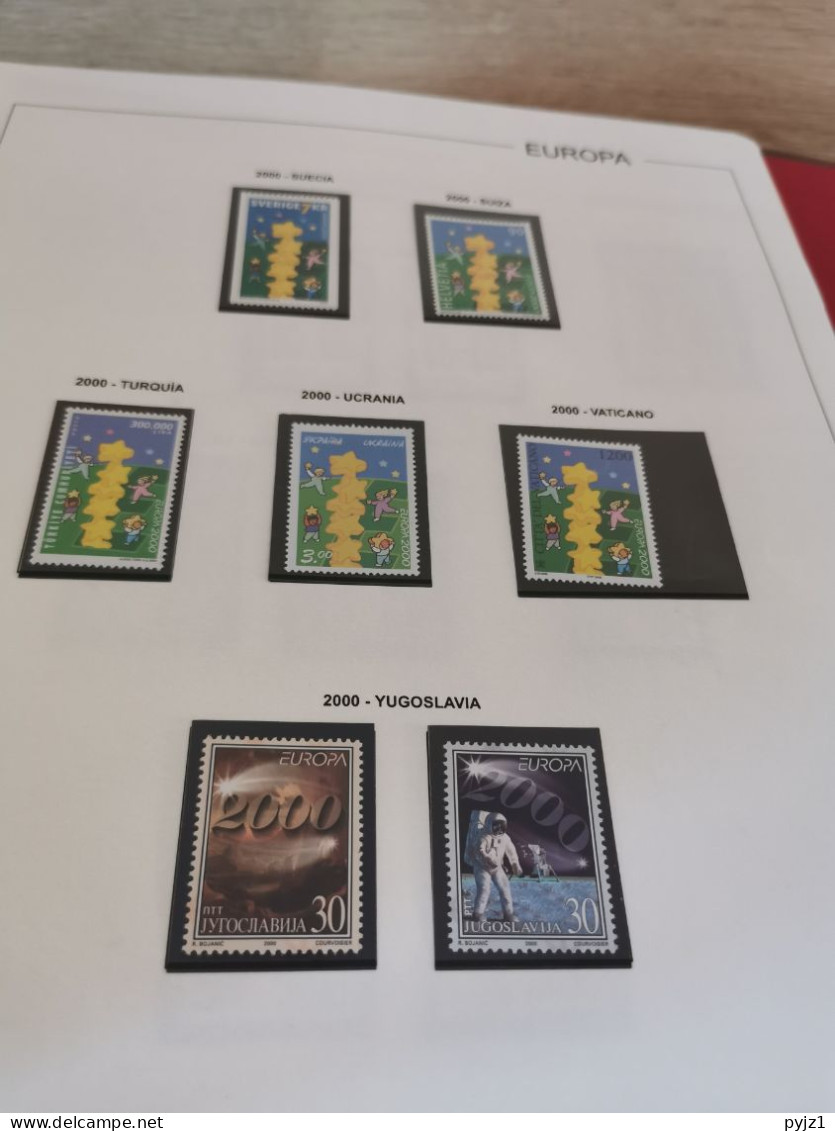 Europa CEPT 1956 - 2001 complete MNH postfris ** in 4 albums**