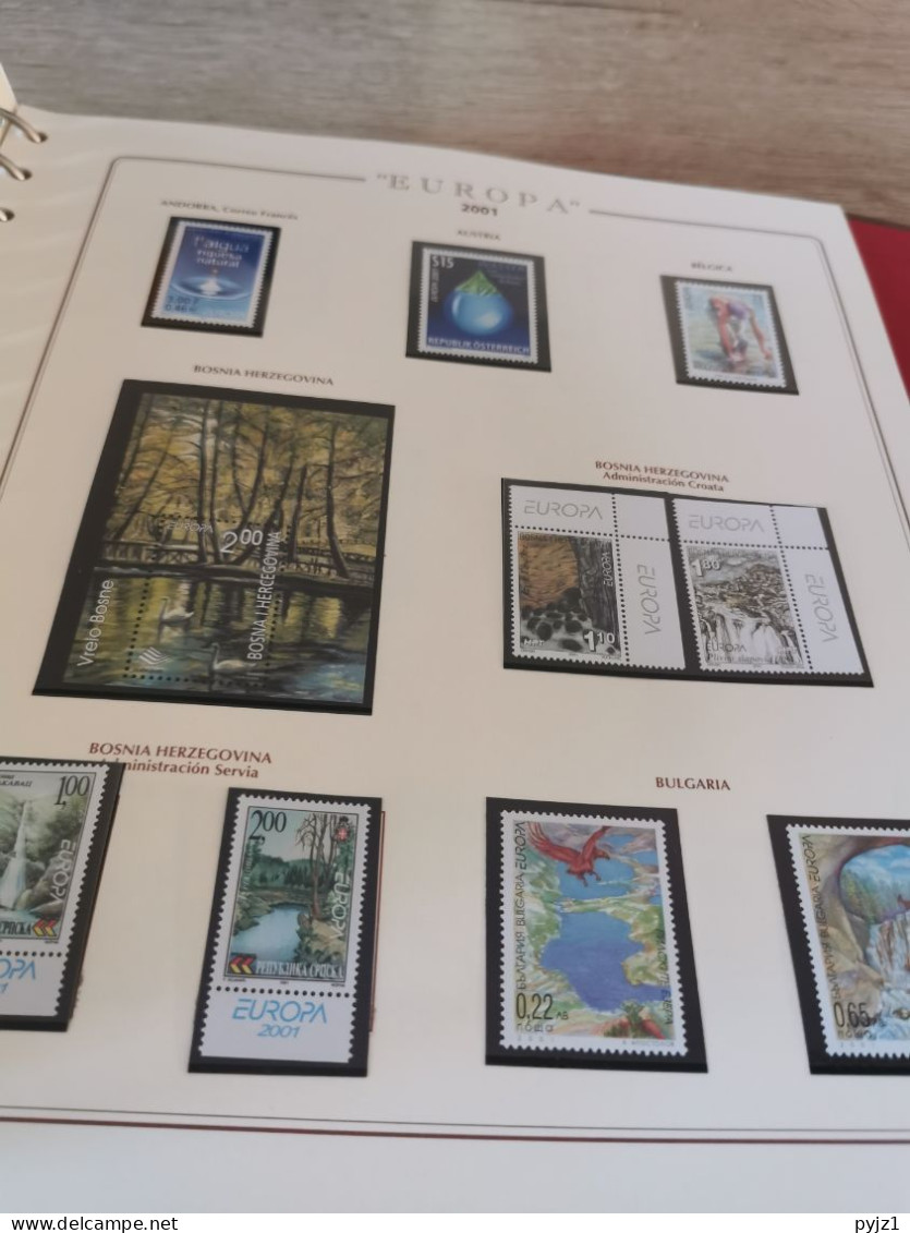 Europa CEPT 1956 - 2001 complete MNH postfris ** in 4 albums**