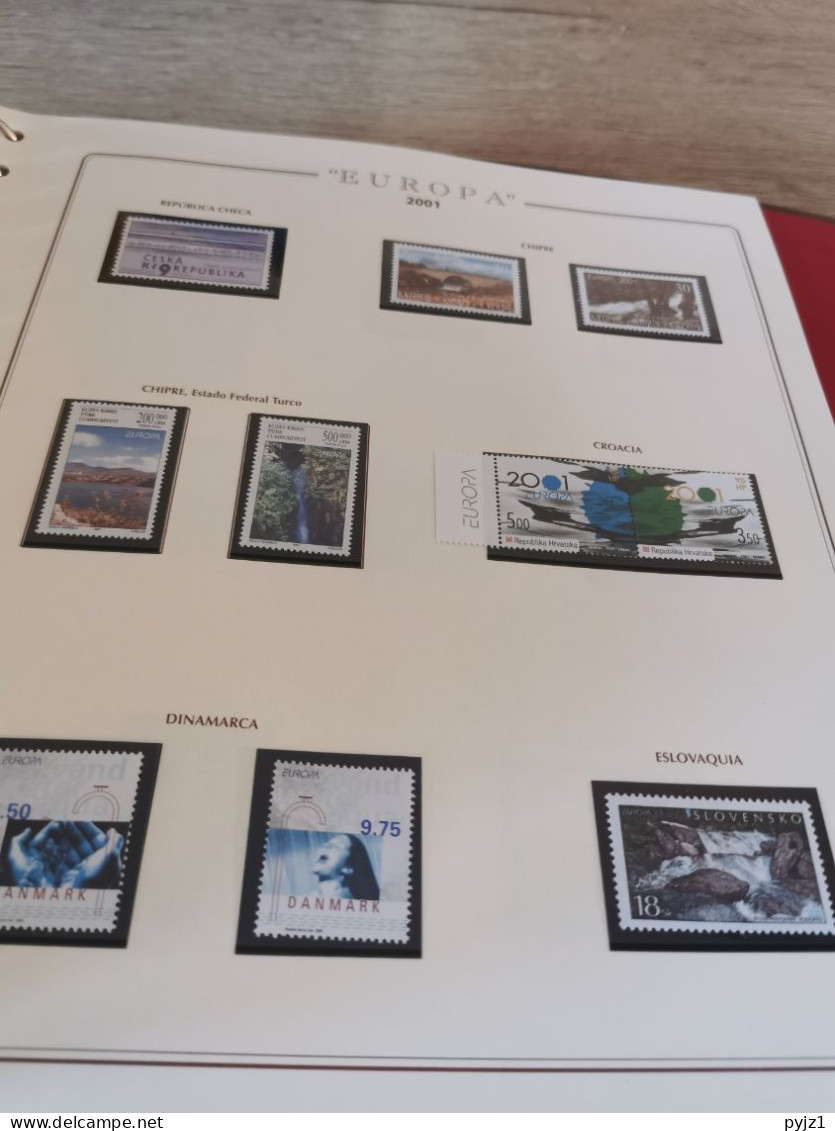 Europa CEPT 1956 - 2001 complete MNH postfris ** in 4 albums**