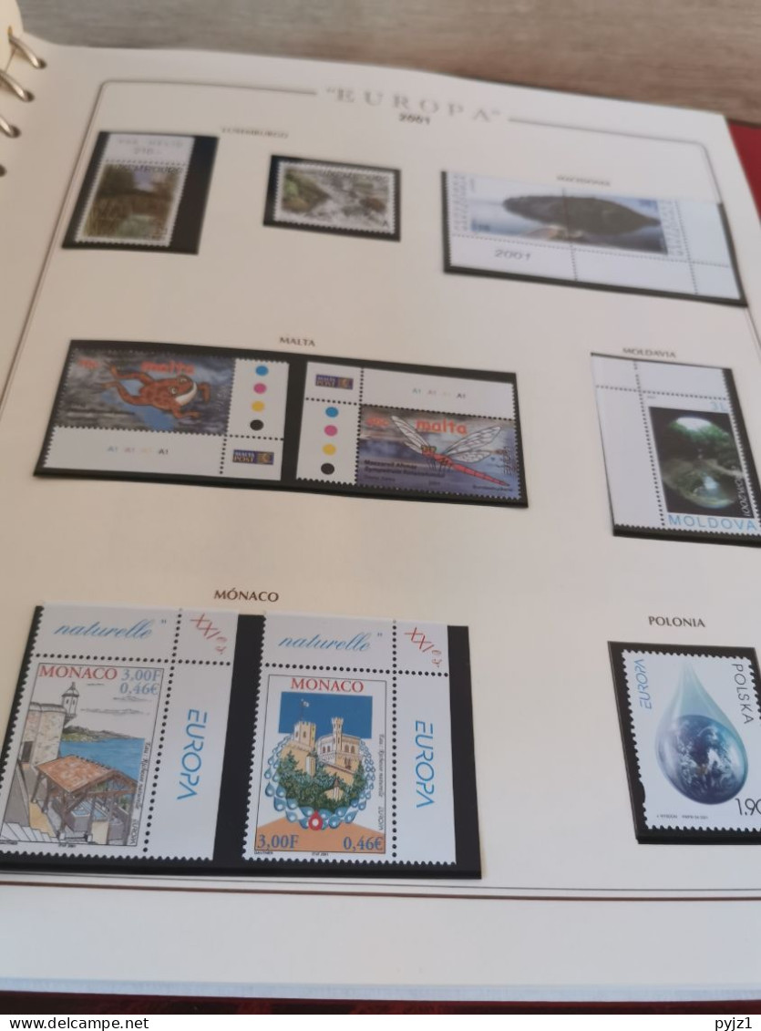 Europa CEPT 1956 - 2001 complete MNH postfris ** in 4 albums**