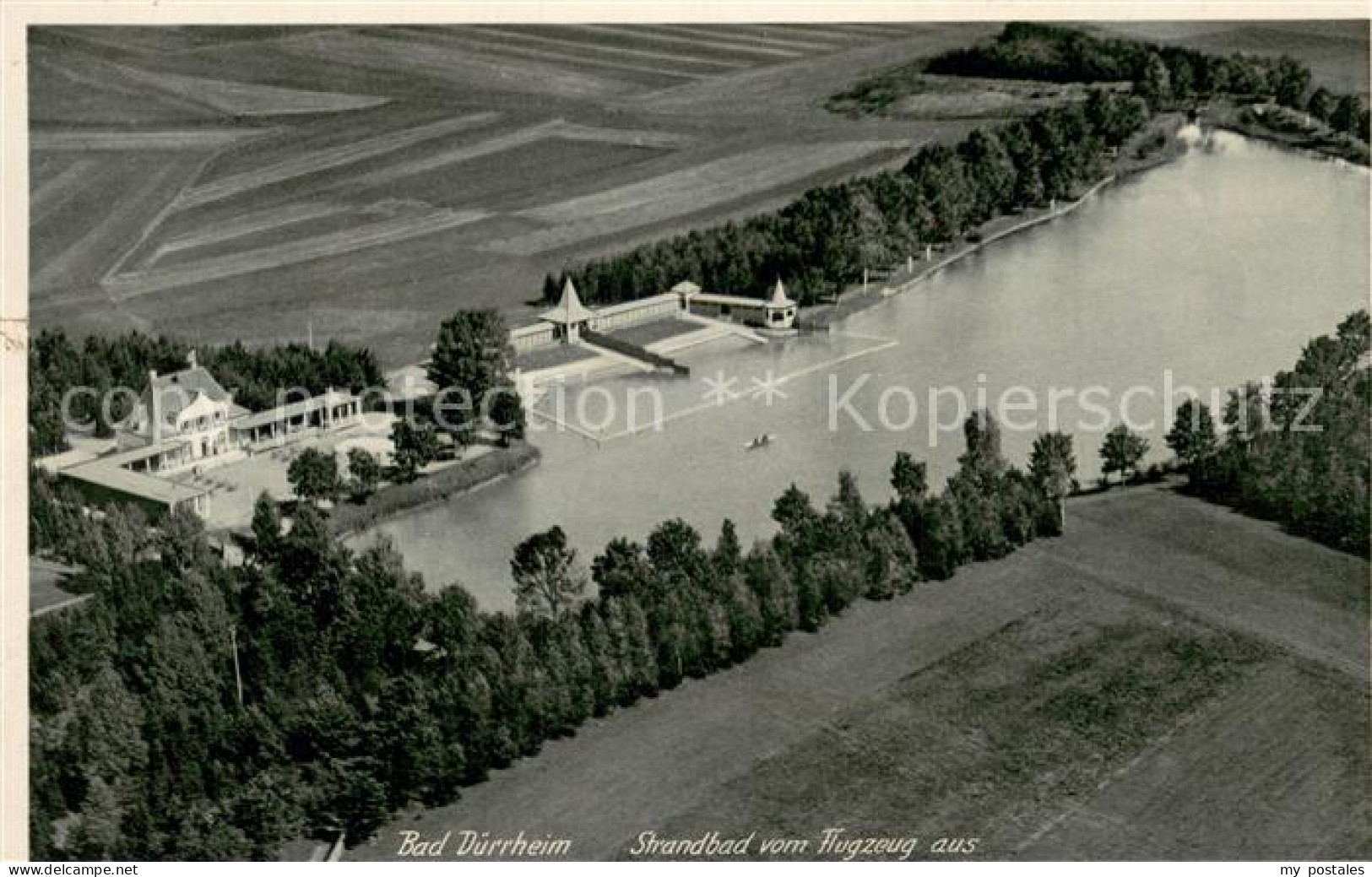 73749497 Bad Duerrheim Fliegeraufnahme Mit Strandbad Bad Duerrheim - Bad Dürrheim