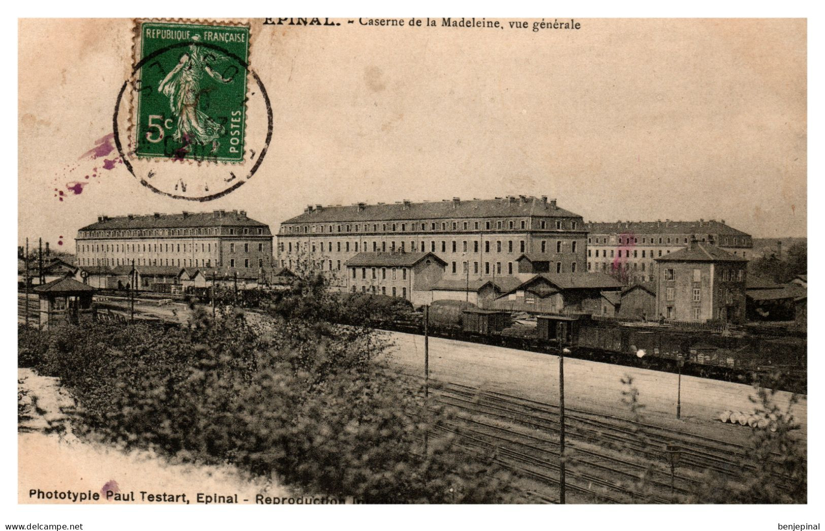 Epinal - Caserne De La Madeleine, Vue Générale - Epinal