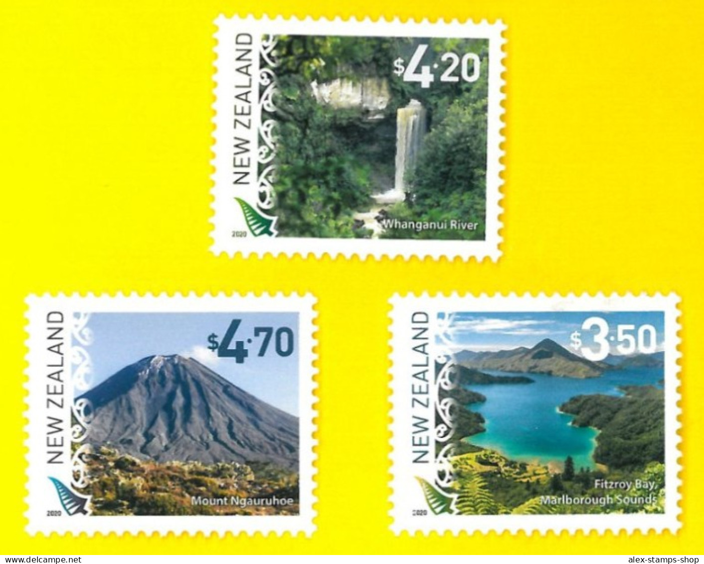 NEW ZEALAND 2020 Scenic Definitives Set Of Mint Stamps - Set - Unused Stamps