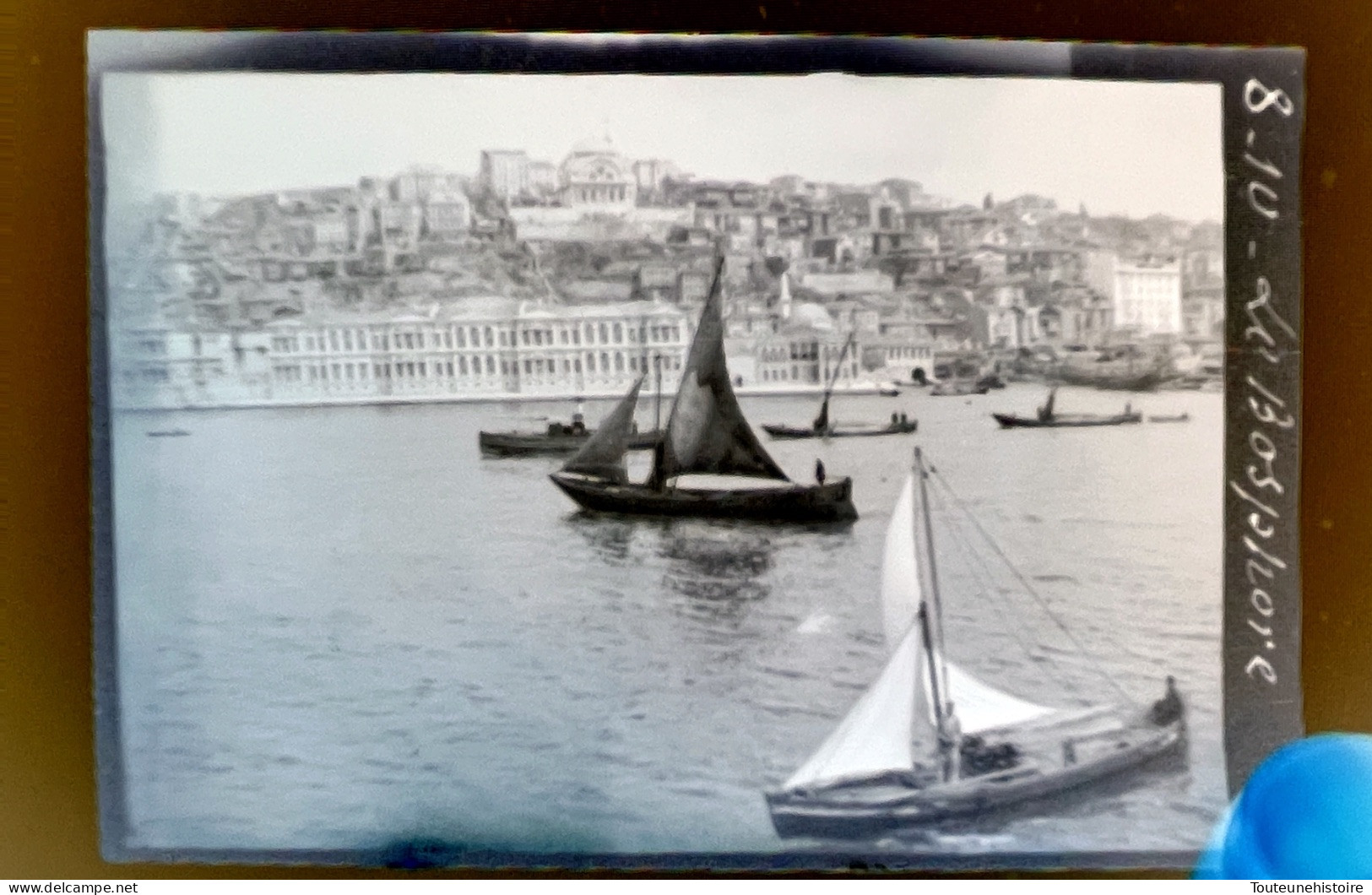 LOT Photographies Istanbul Constantinople Turquie  Négatifs Bosphore 1909 - Orte