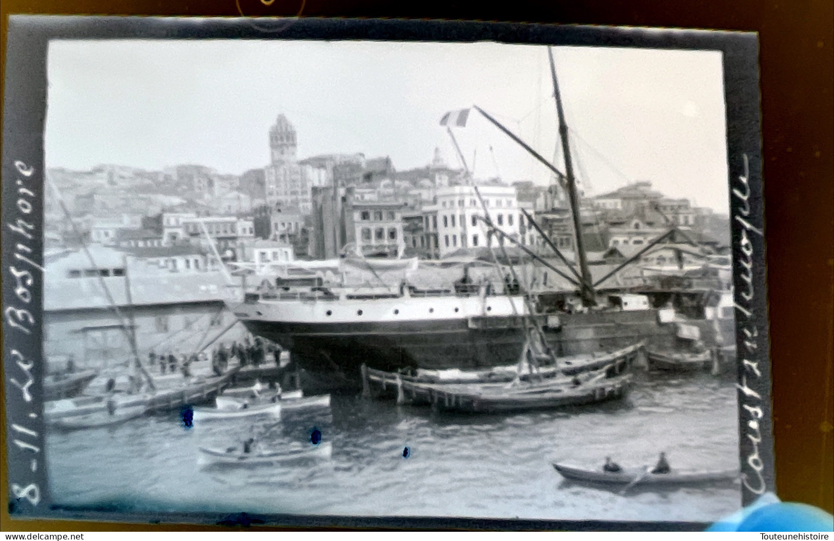 LOT Photographies Istanbul Constantinople Turquie  Négatifs Bosphore 1909 - Places