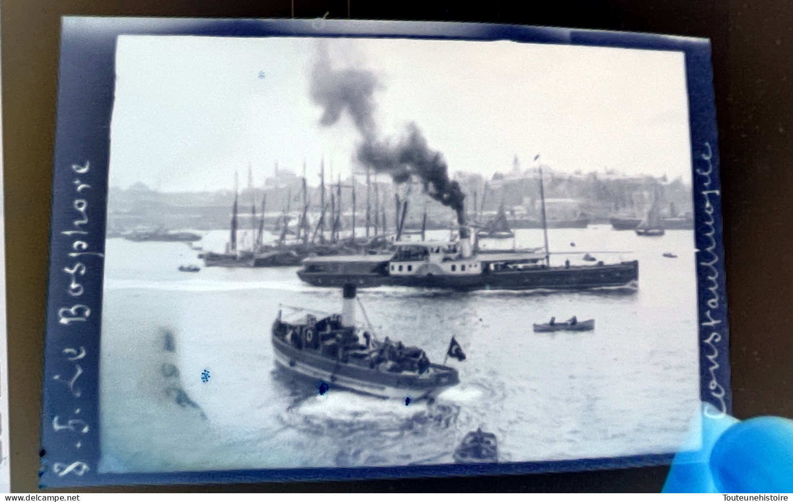 LOT Photographies Istanbul Constantinople Turquie  négatifs bosphore 1909