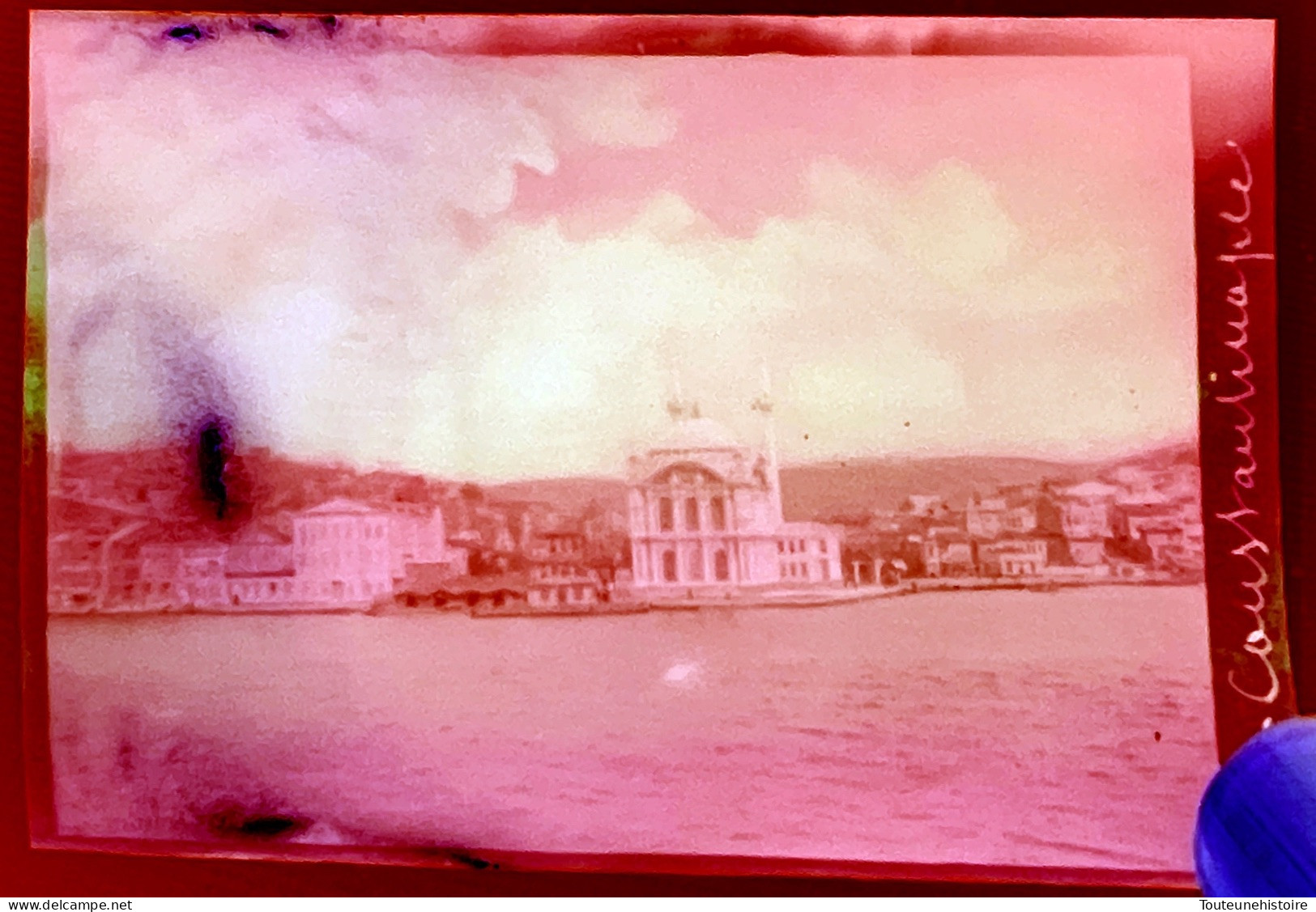 LOT Photographies Istanbul Constantinople Turquie  négatifs bosphore 1909