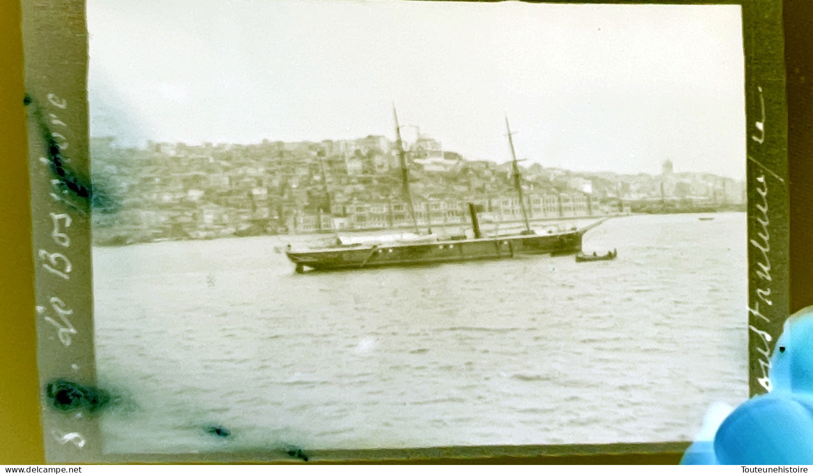 LOT Photographies Istanbul Constantinople Turquie  négatifs bosphore 1909