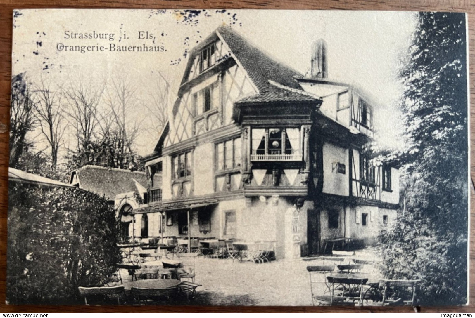 Strasbourg - Orangerie Bauernhaus - Restaurant, Actuellement Le "Buerehiesel" - Straatsburg