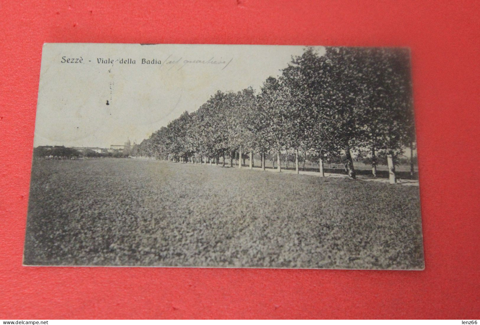 Alessandria Sezzè Viale Della Badia 1917 - Alessandria