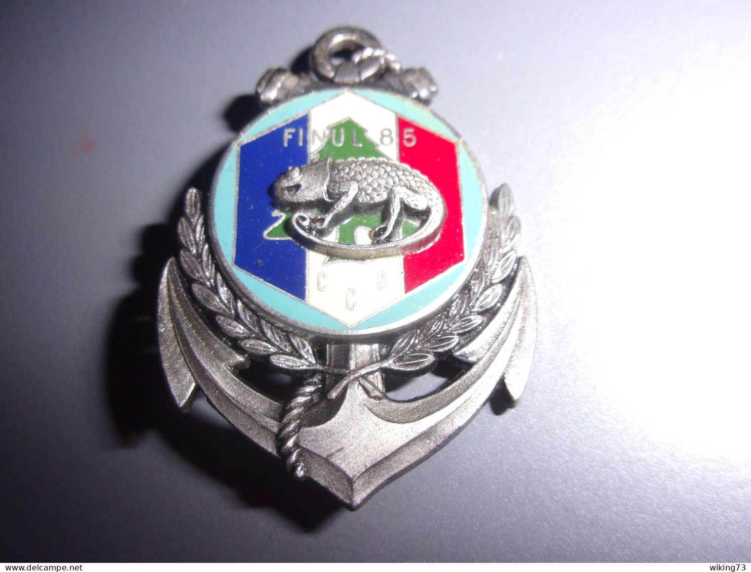 Insigne CCS 1° Régiment D’Infanterie De Marine - FINUL - ONU - Liban - OPEX - 85 - Esercito