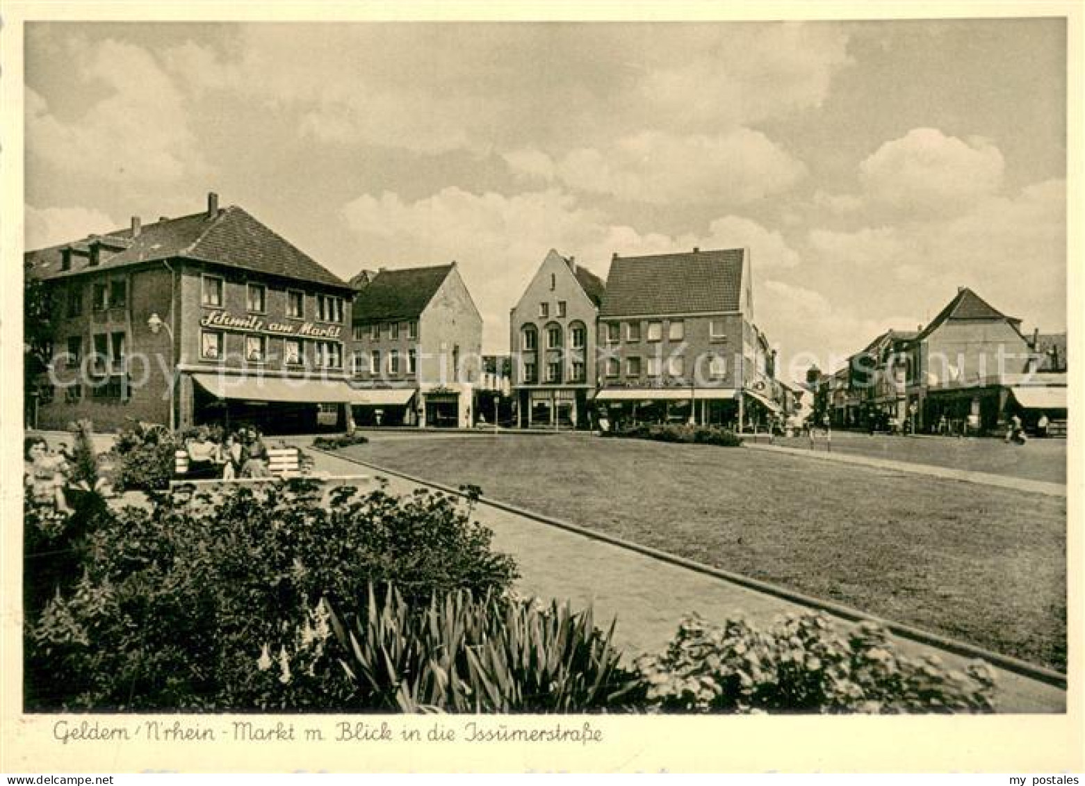 73749061 Geldern Markt Mit Blick In Die Issumerstrasse Geldern - Geldern