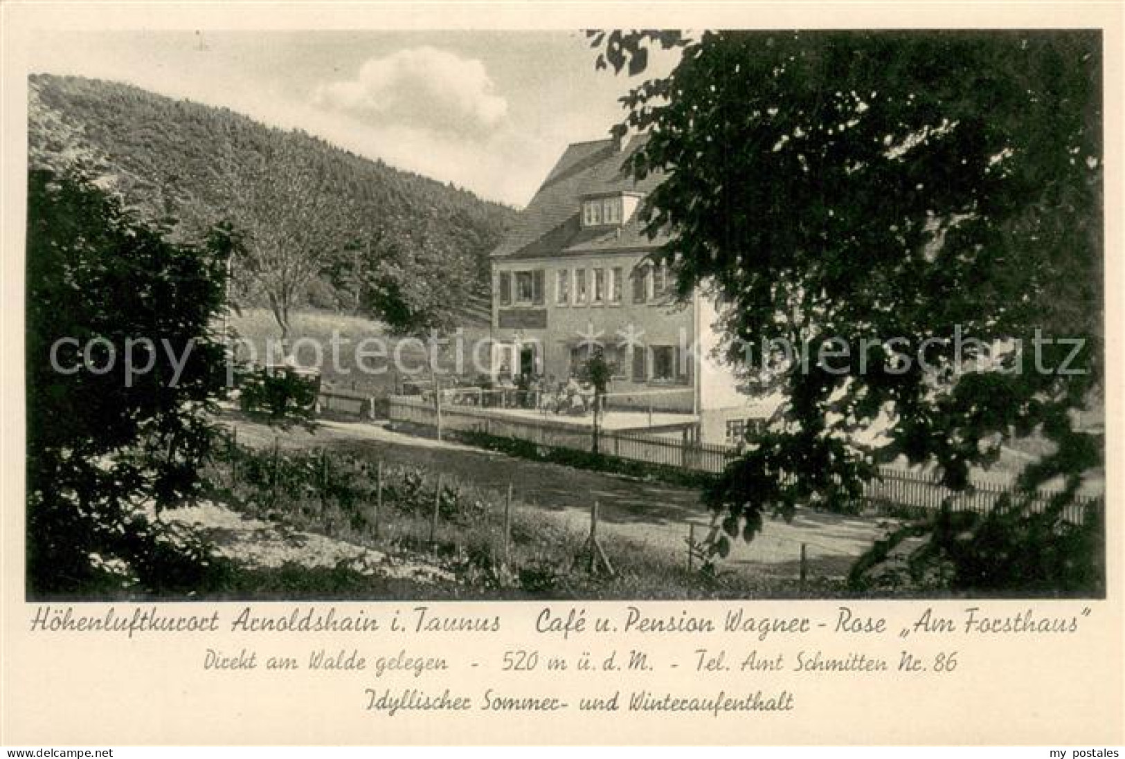 73749013 Arnoldshain Cafe Pension Wagner Rose Am Forsthaus Arnoldshain - Other & Unclassified