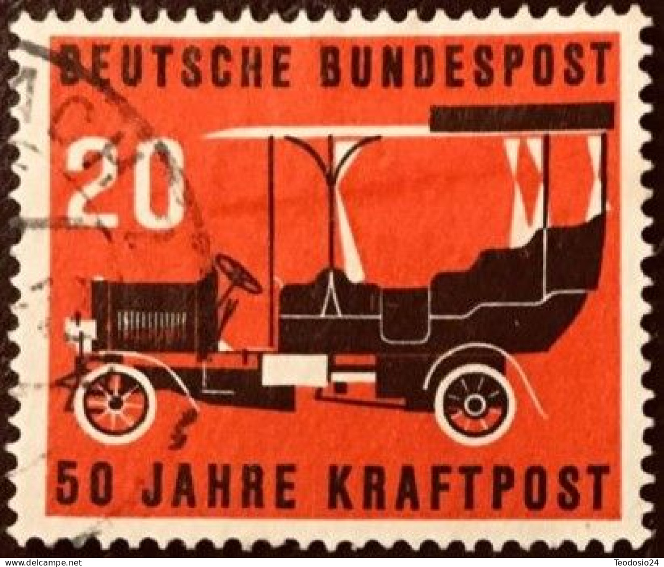 RFA BUND 1955 Mi 211 - Used Stamps