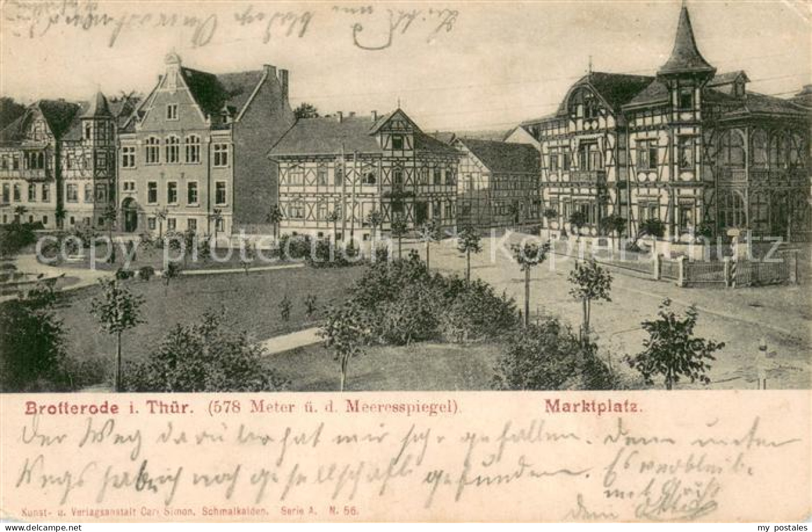 73748971 Brotterode Marktplatz Brotterode - Other & Unclassified