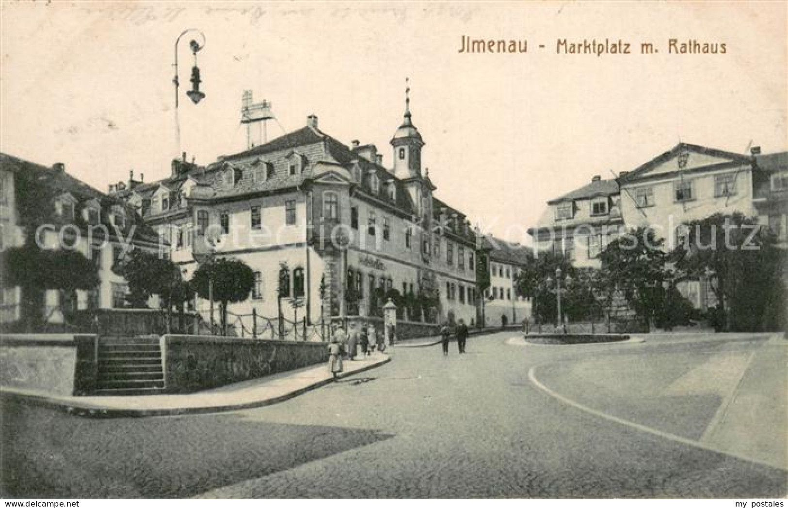 73748970 Ilmenau Thueringen Marktplatz Mit Rathaus Ilmenau Thueringen - Ilmenau