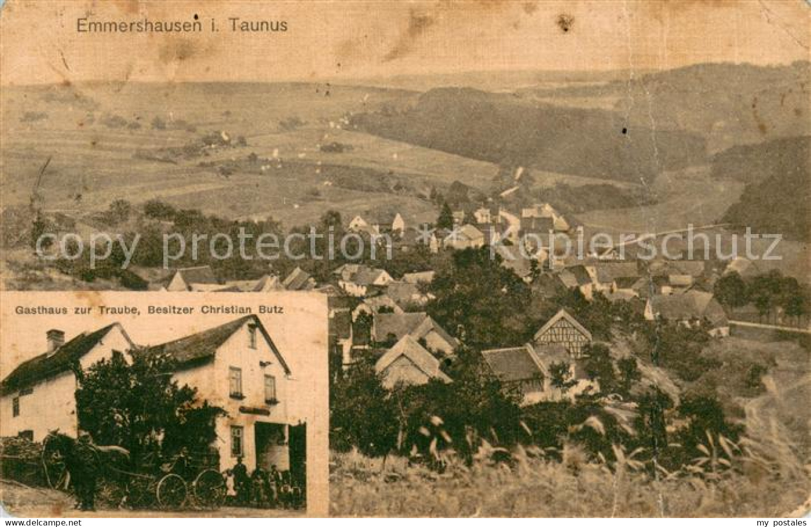 73748959 Emmershausen Panorama Gasthaus Zur Traube Emmershausen - Sonstige & Ohne Zuordnung