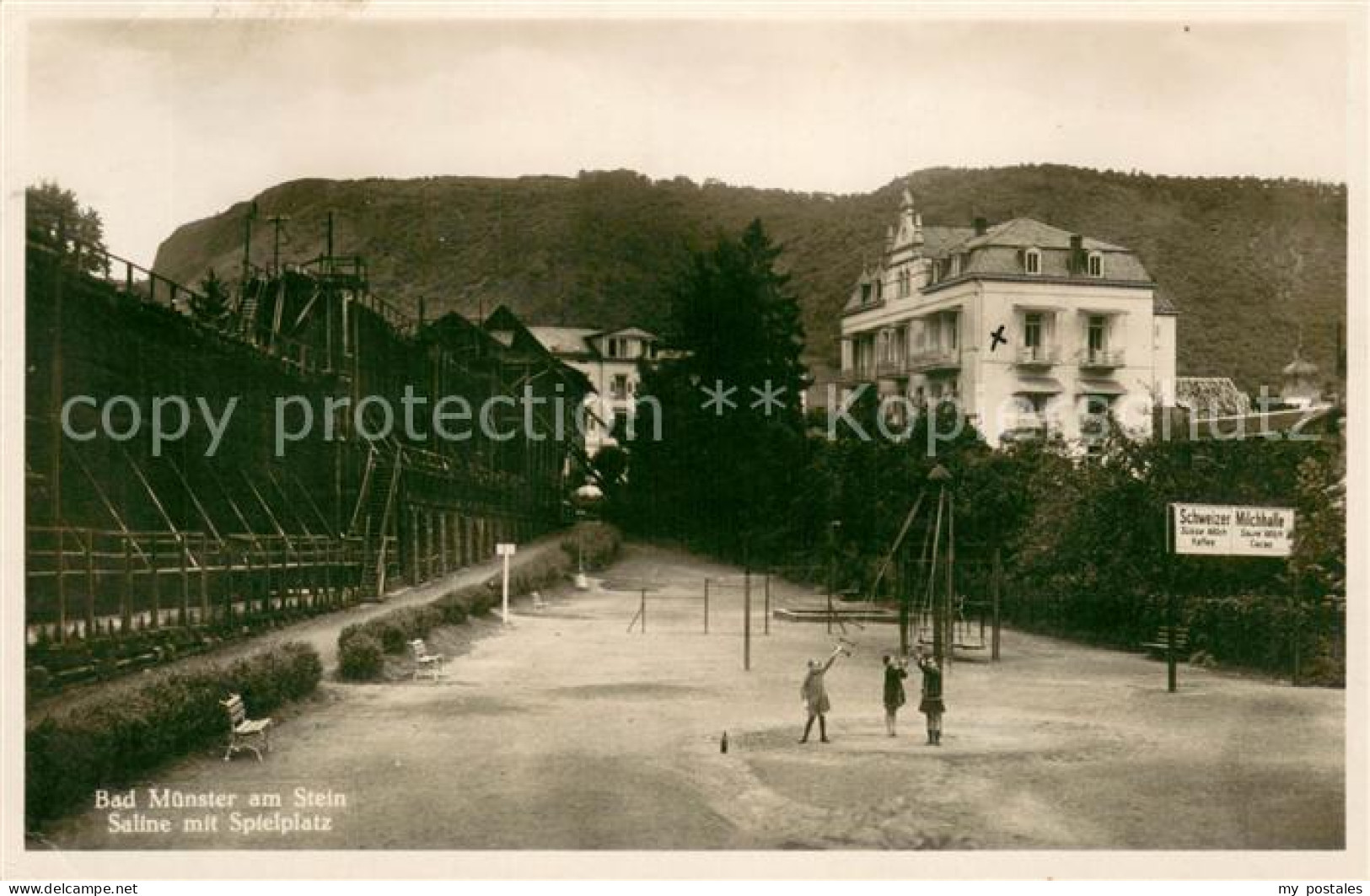 73748952 Bad Muenster Stein Ebernburg Saline Mit Spielplatz Bad Muenster - Andere & Zonder Classificatie